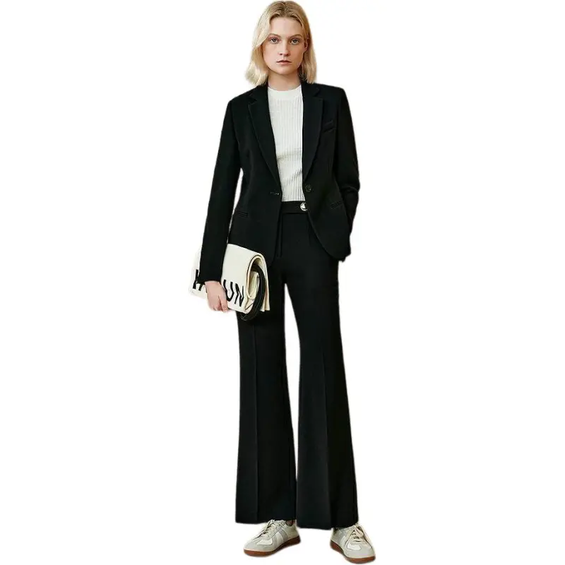 INSUN Suit Trousers Women's Black-1