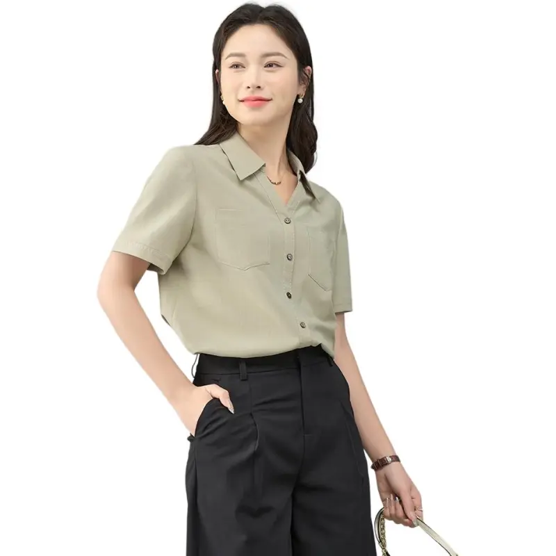 YALIDA Shirts Women's-1