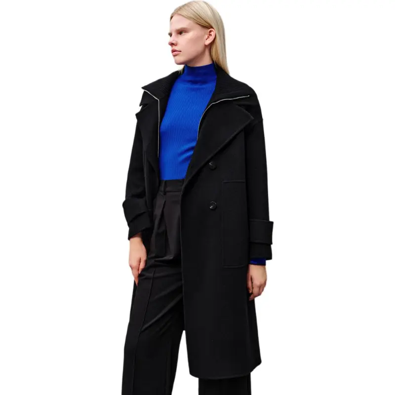 INSUN Coats Women's Black-3