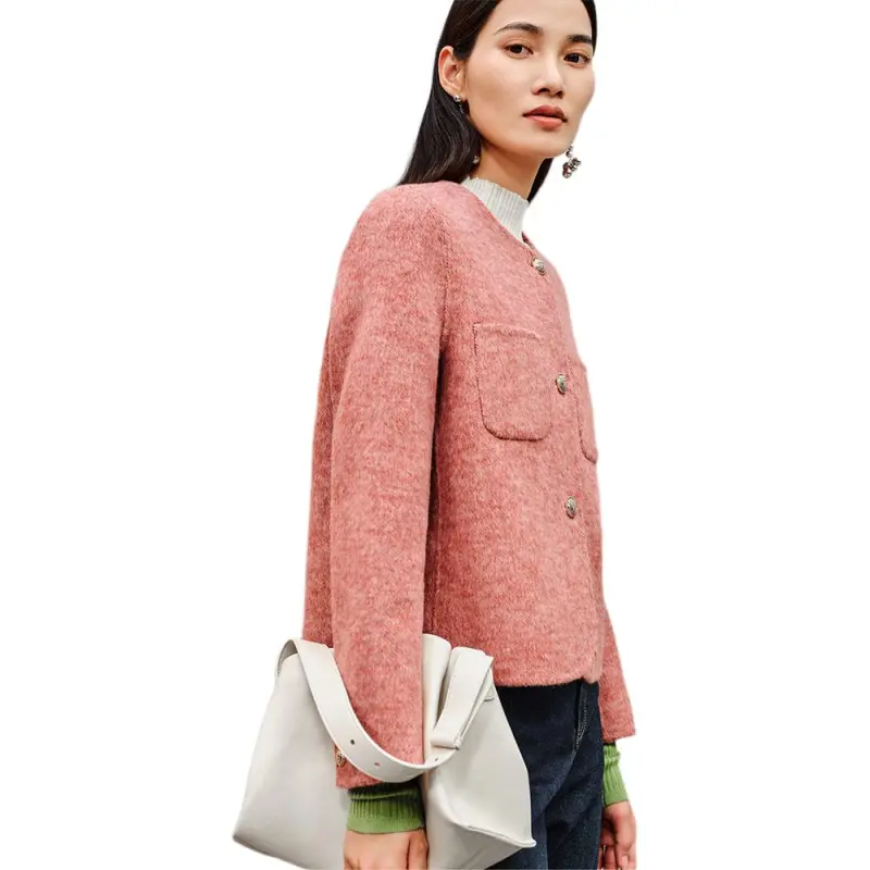 INSUN Cropped Coats Women's-1