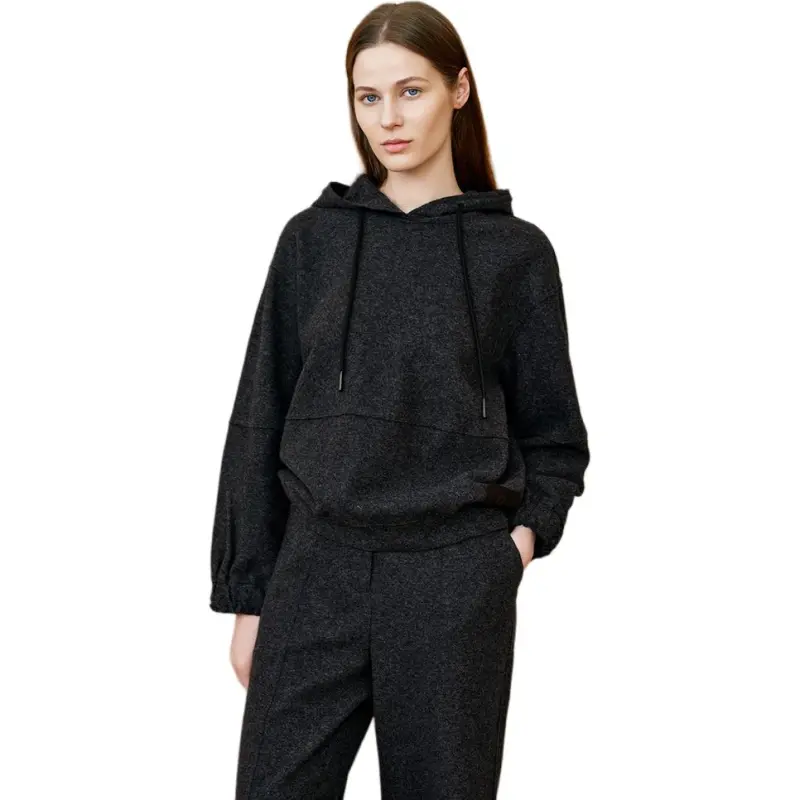 INSUN Sweatshirts Women's Carbon Gray-3