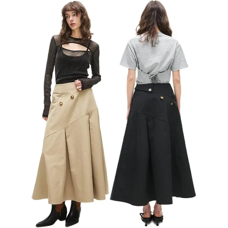 MOUSSY Casual Long Skirt Women's-4