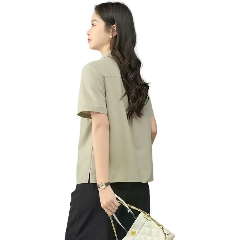 YALIDA Shirts Women's-2