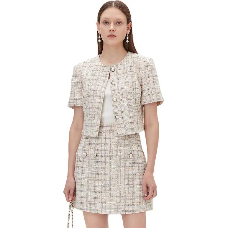 Caroline Jackets Women's Beige-2