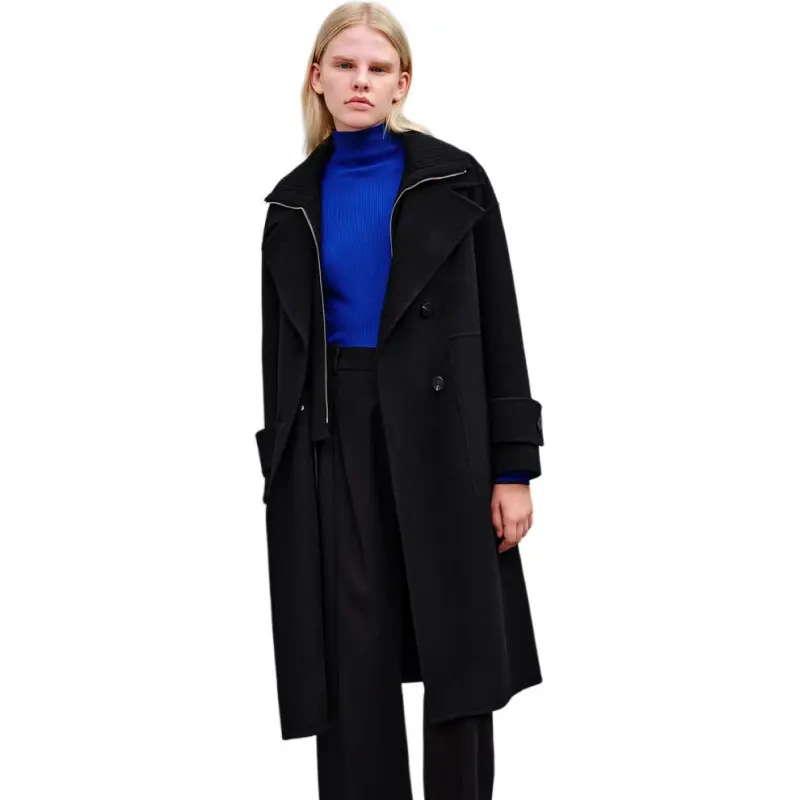 INSUN Coats Women's Black-4
