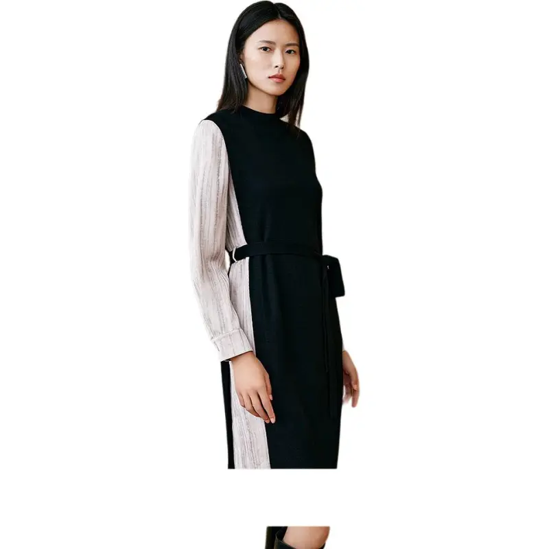 INSUN Long Sleeved Dress Women's-5