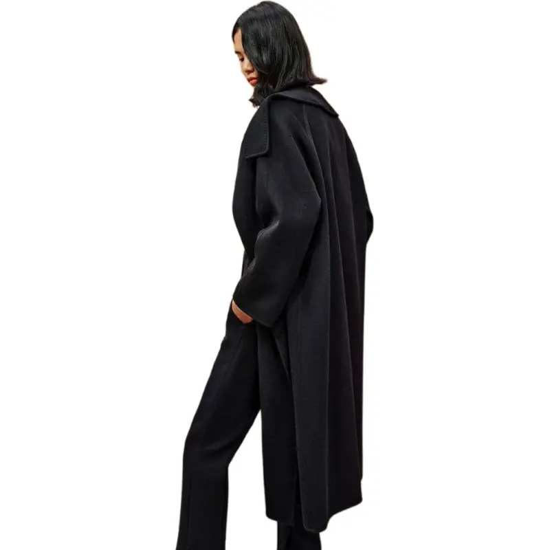 INSUN Coats Women's Navy Blue-5