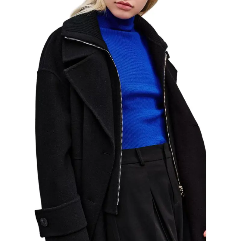 INSUN Coats Women's Black-5