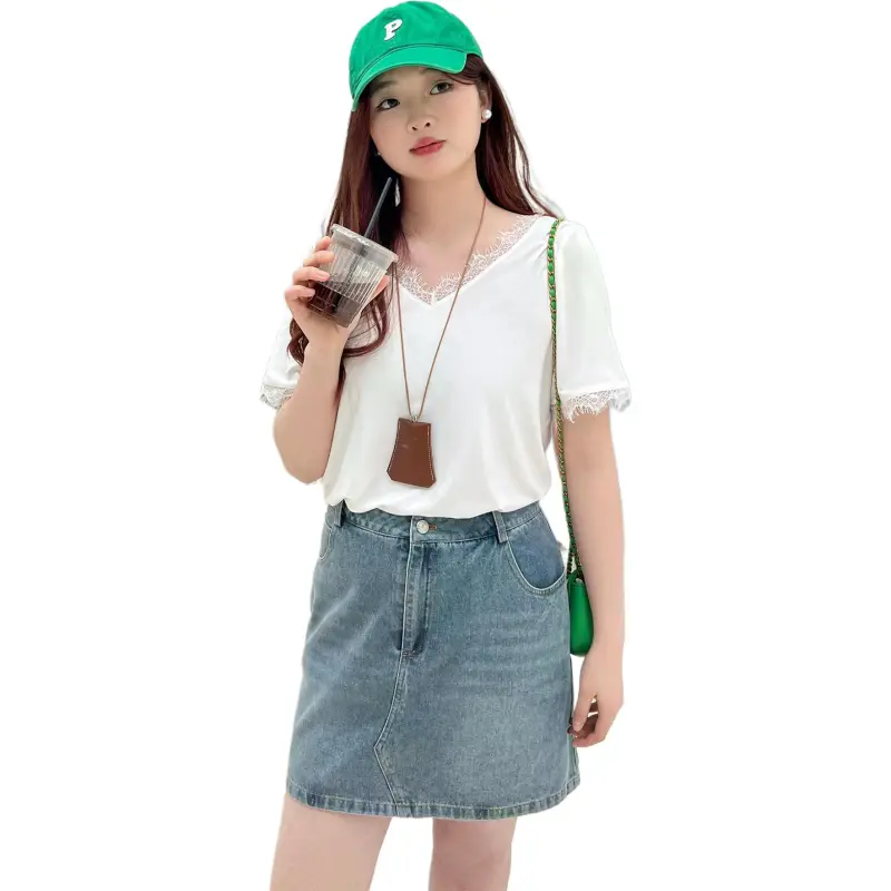 DAMABAIFENBAI Regular T Shirt Women's-5