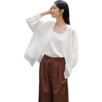 WHITEALLUSION Breathable Sun Protection Clothing Women's