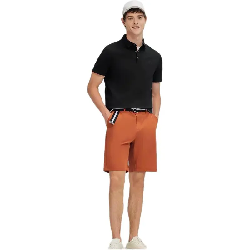 Hush Puppies Polo Shirts Men Obsidian Black-2