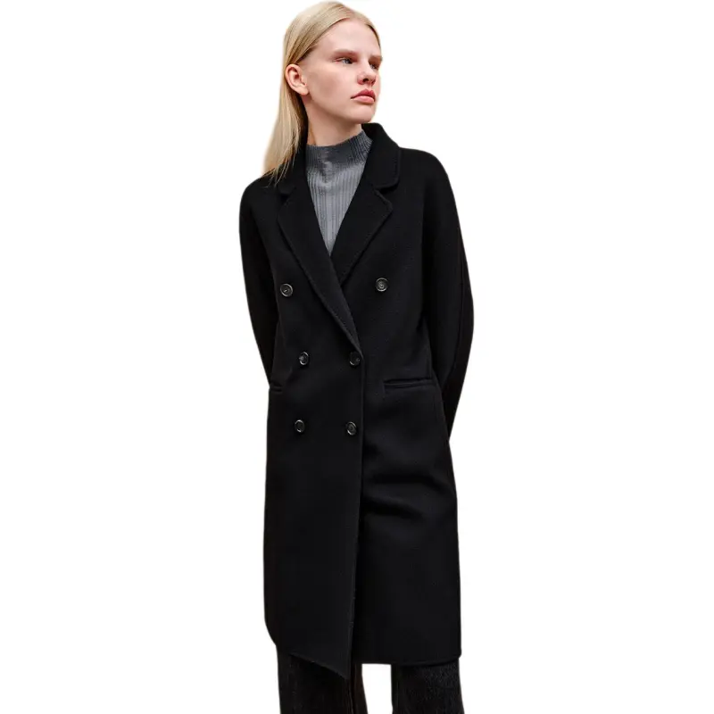 INSUN Coats Women's Black-1
