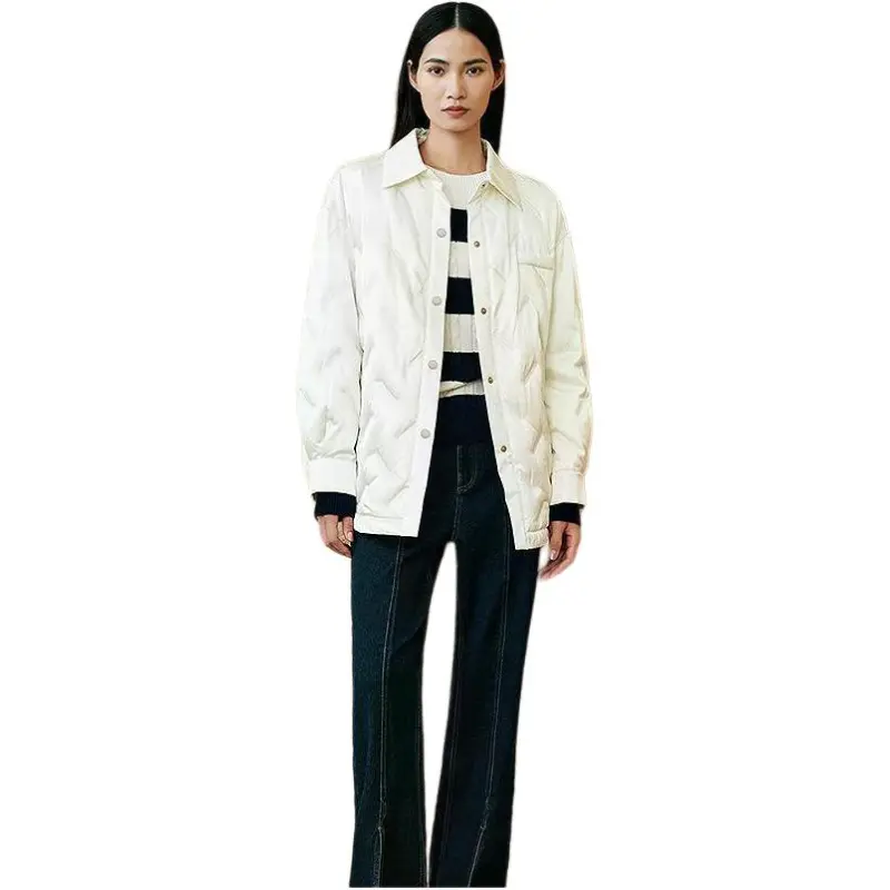 INSUN Down Jackets Women's Cream White-2
