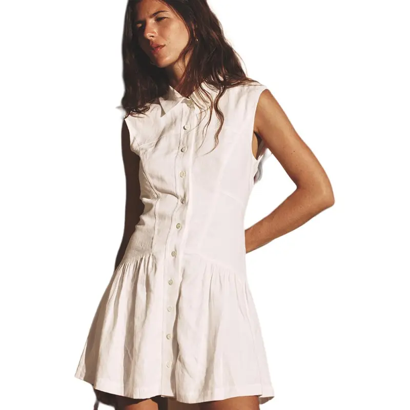 FRAME Linen Dress-1