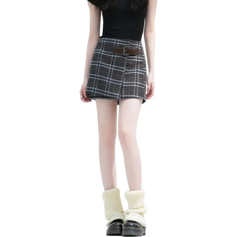 YINLEI Casual Long Skirt Women's-3