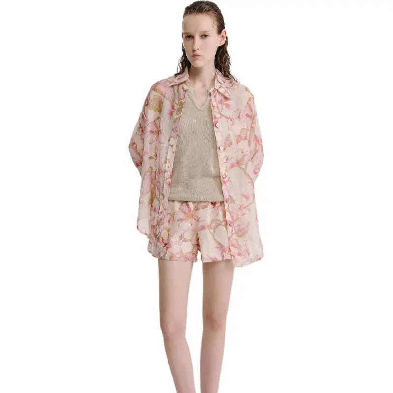 HAVVA Shirt Matching Set Women's-2