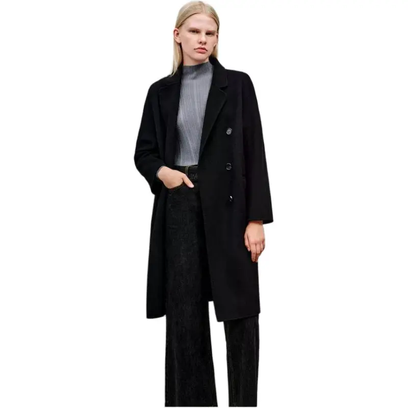 INSUN Coats Women's Black-2