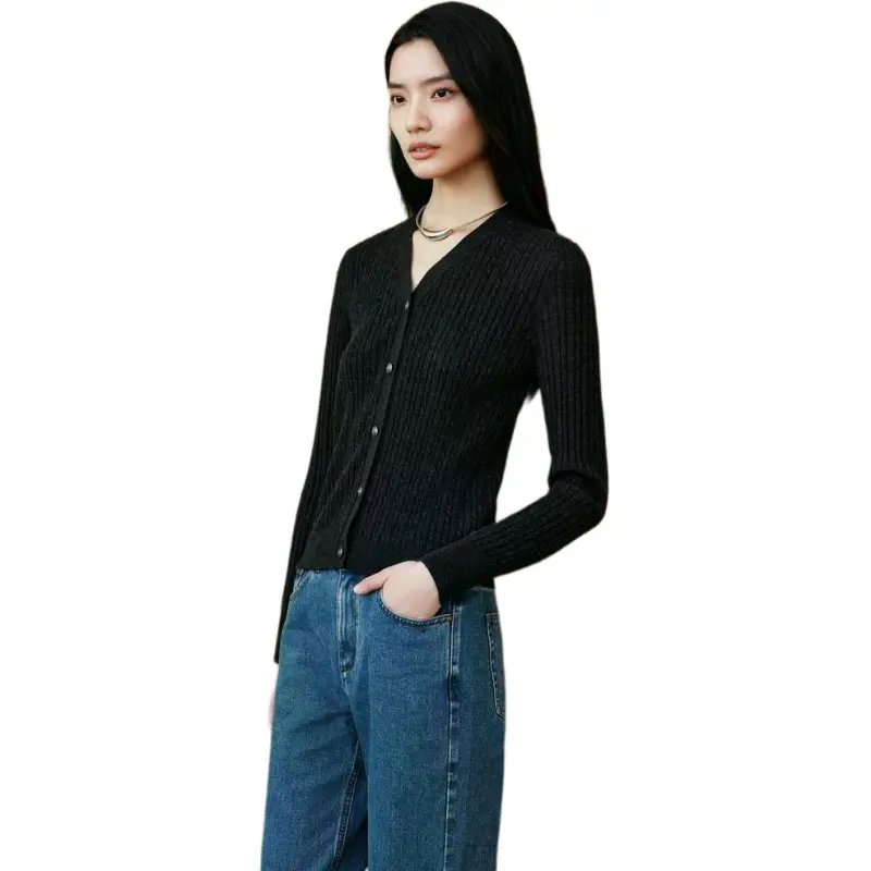 INSUN Knitwear Women's Dark Gray-3