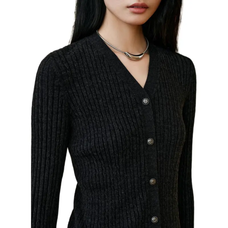 INSUN Knitwear Women's Dark Gray-4