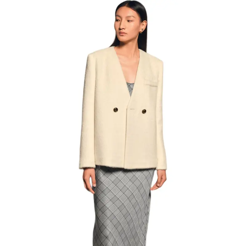 INSUN Business Suits Women's Ecru-2