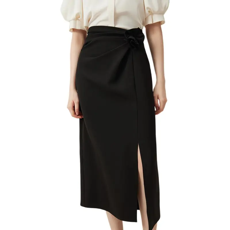 FANSILANEN Casual Long Skirt Women's-3