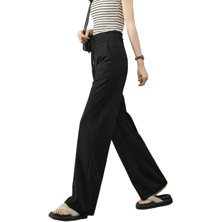 YALIDA Casual Pants Women's Black-3