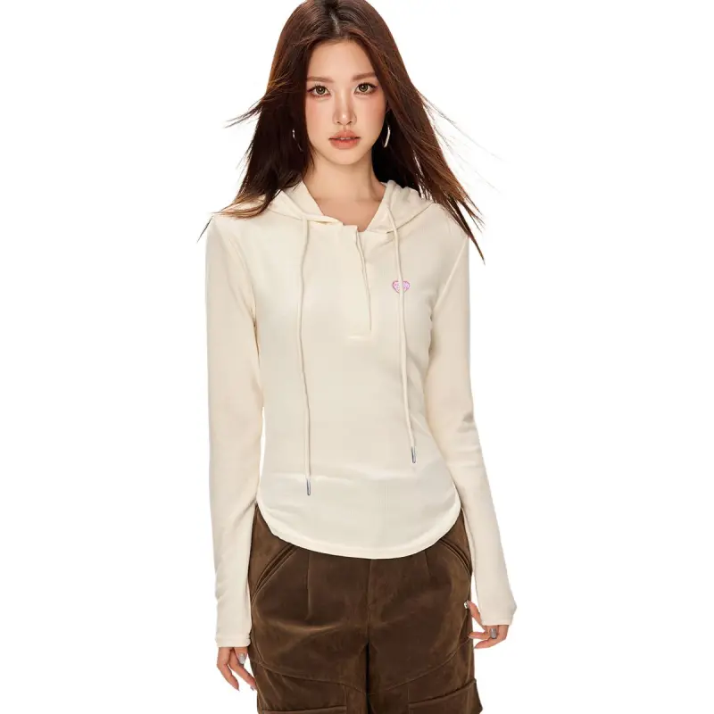 CCAABB T Shirt Women's IVX/Apricot-1