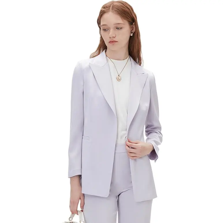 Caroline Business Suits Women's Light Purple-2