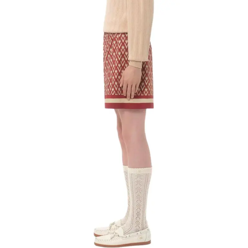 Valentino SS25 Casual Shorts Men's Red-3