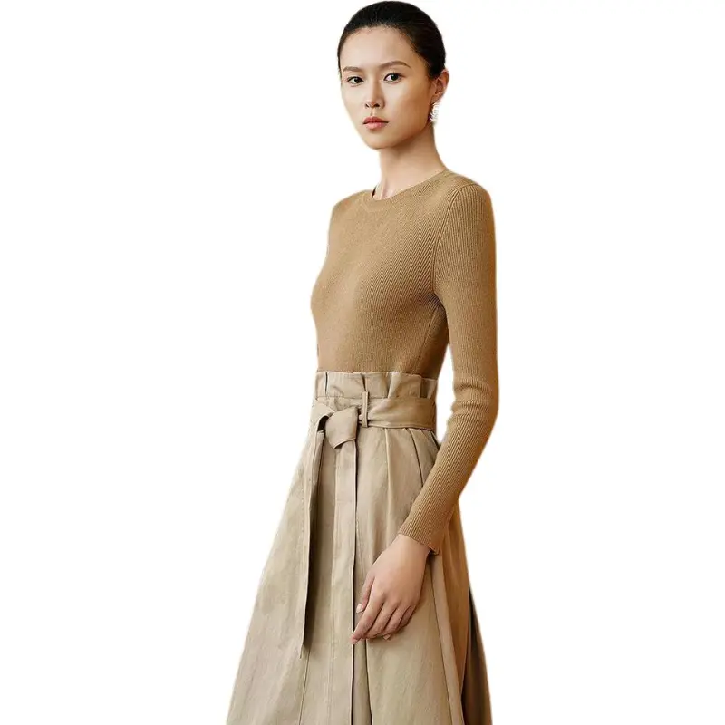 INSUN Long Sleeved Dress Women's-4