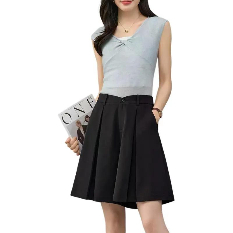 YALIDA Casual Shorts Women's-1