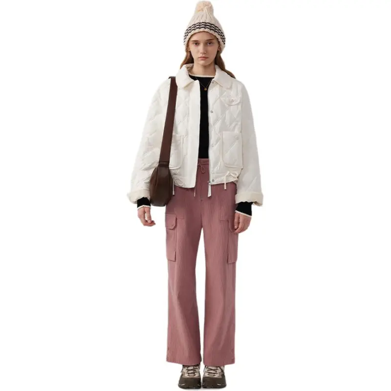 Teenie Weenie Puffer Jacket Women's Ivory-2