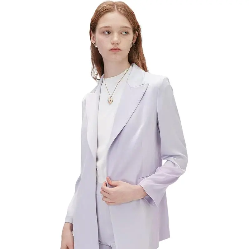 Caroline Business Suits Women's Light Purple-3