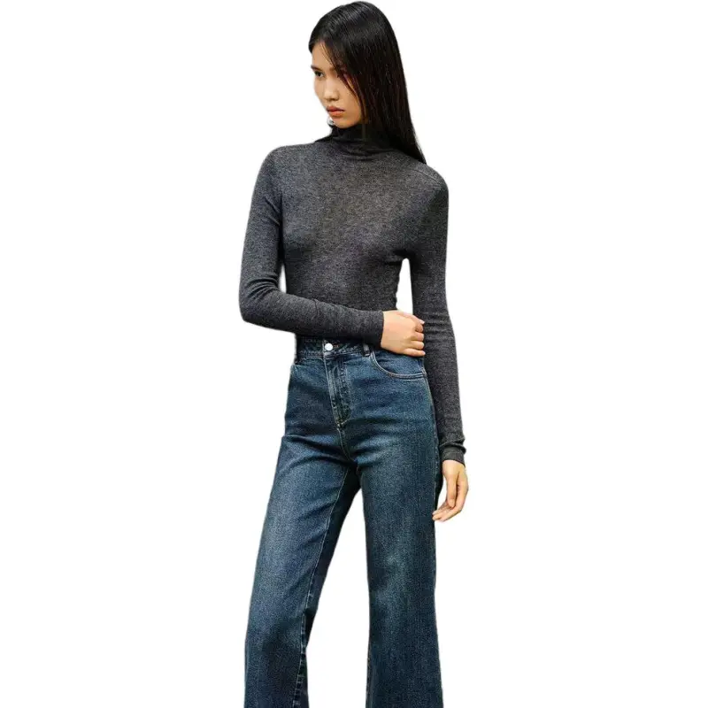 INSUN Cashmere Sweaters Women's Dark Gray-3