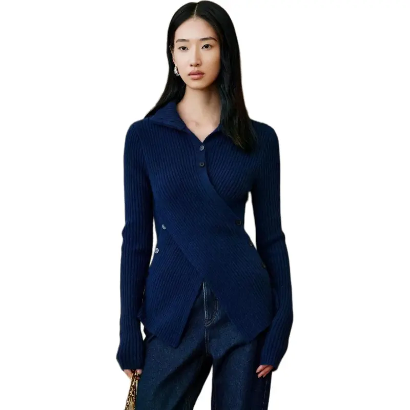 INSUN Knitwear Women's Marine Blue-1