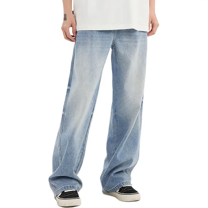 Three blessings Jeans Men Light Blue-1