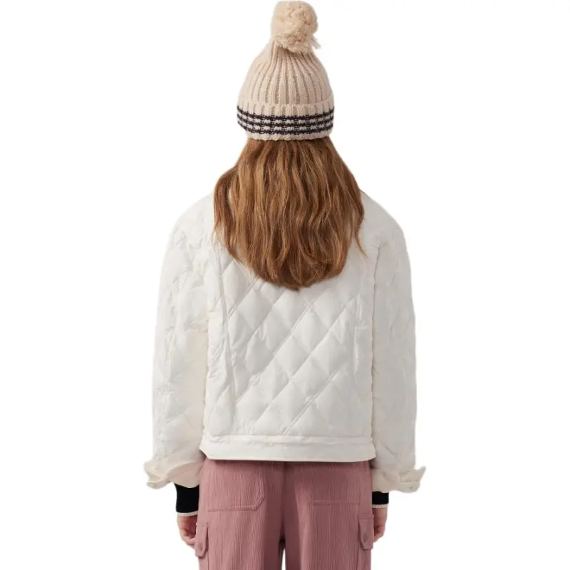Teenie Weenie Puffer Jacket Women's Ivory-4