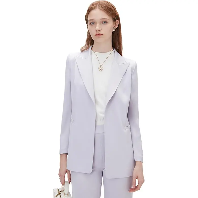 Caroline Business Suits Women's Light Purple-4