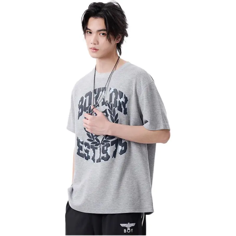 Boy London T Shirts Unisex Gray-2