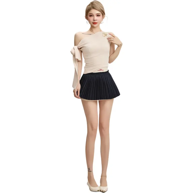 YINLEI Casual Short Skirts Women's-4