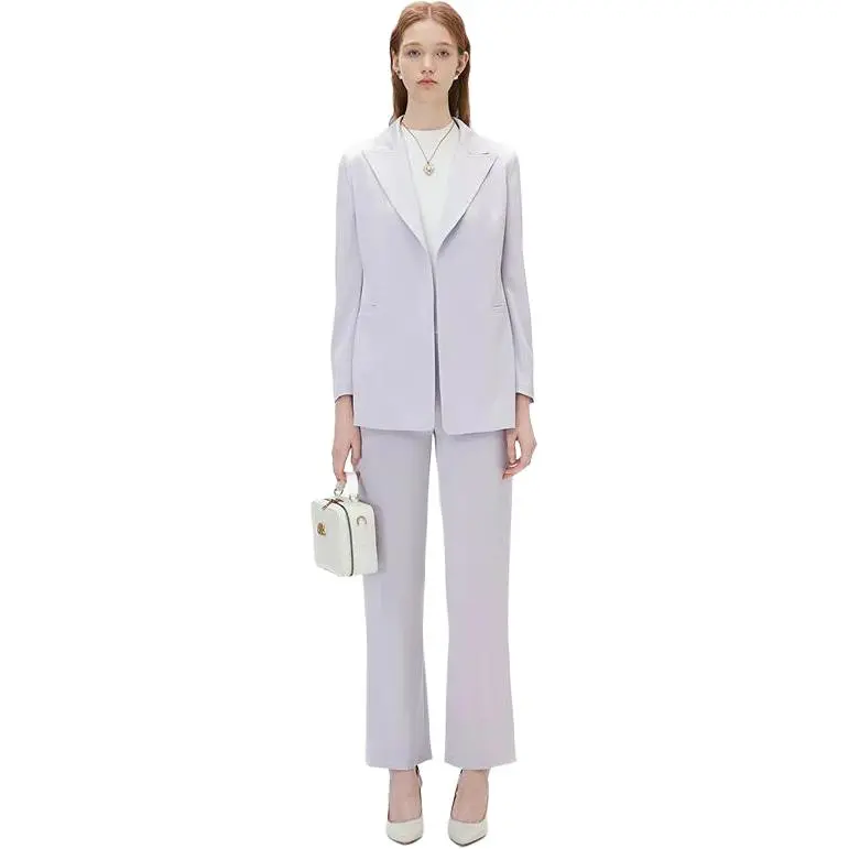 Caroline Business Suits Women's Light Purple-5
