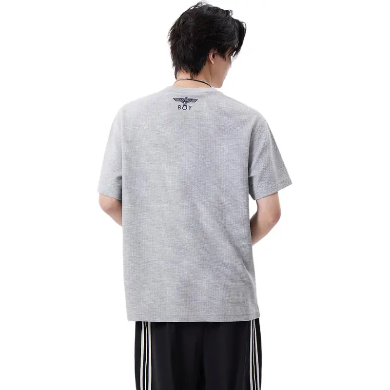 Boy London T Shirts Unisex Gray-3
