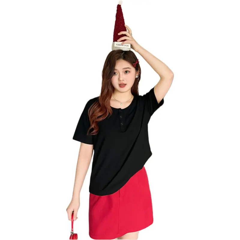 DAMABAIFENBAI Regular T Shirt Women's-5