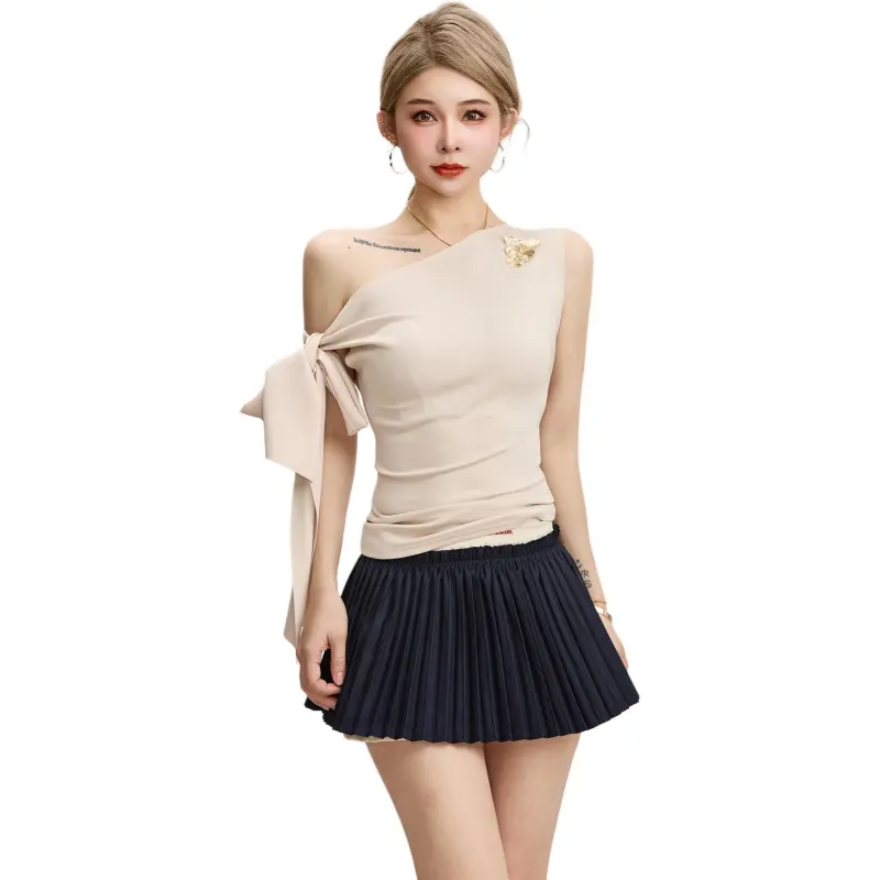 YINLEI Casual Short Skirts Women's-5