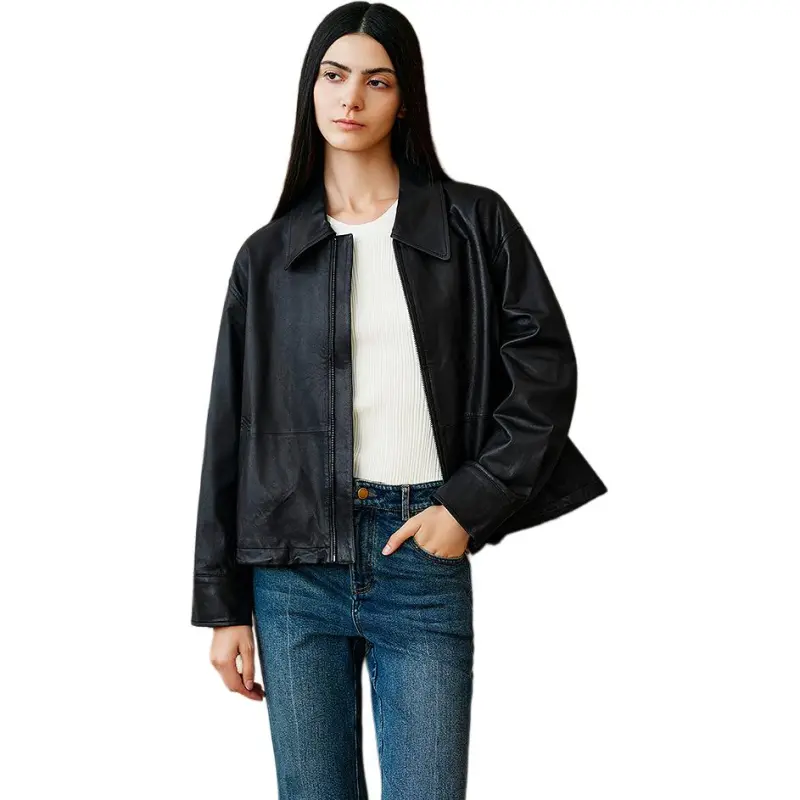 INSUN Leather Jackets Women's-3