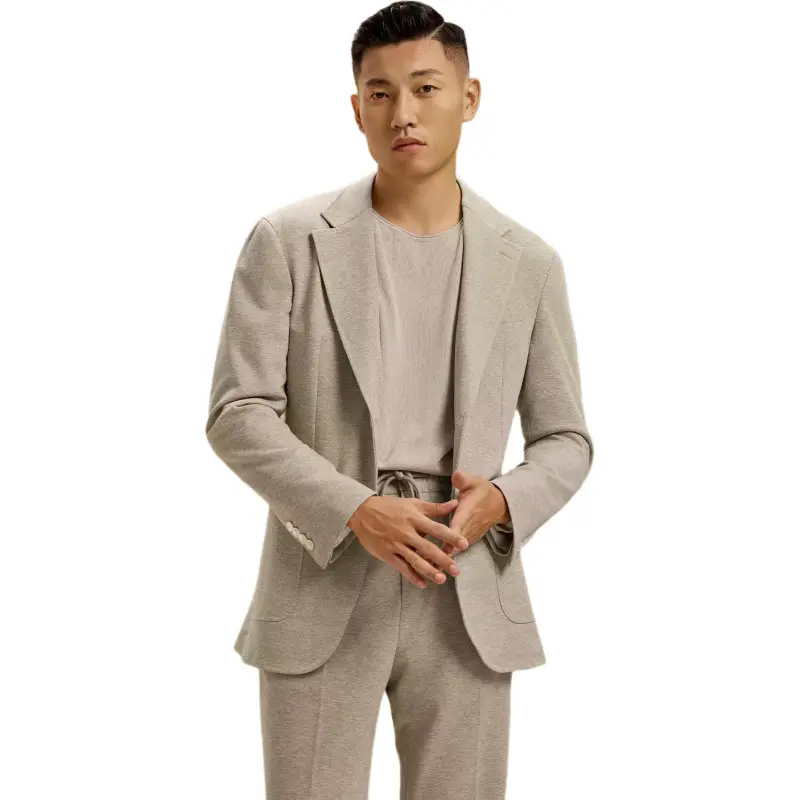 SKARO Business Suits Unisex Oats Herringbone SKV1051-2
