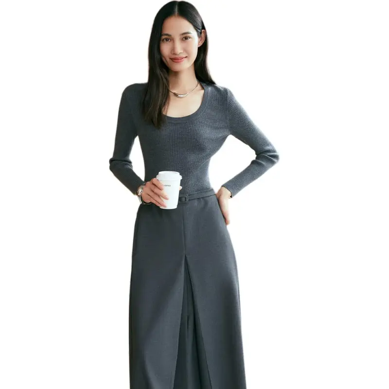 INSUN Long Sleeved Dress Women's-2