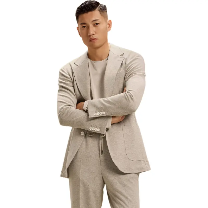 SKARO Business Suits Unisex Oats Herringbone SKV1051-3