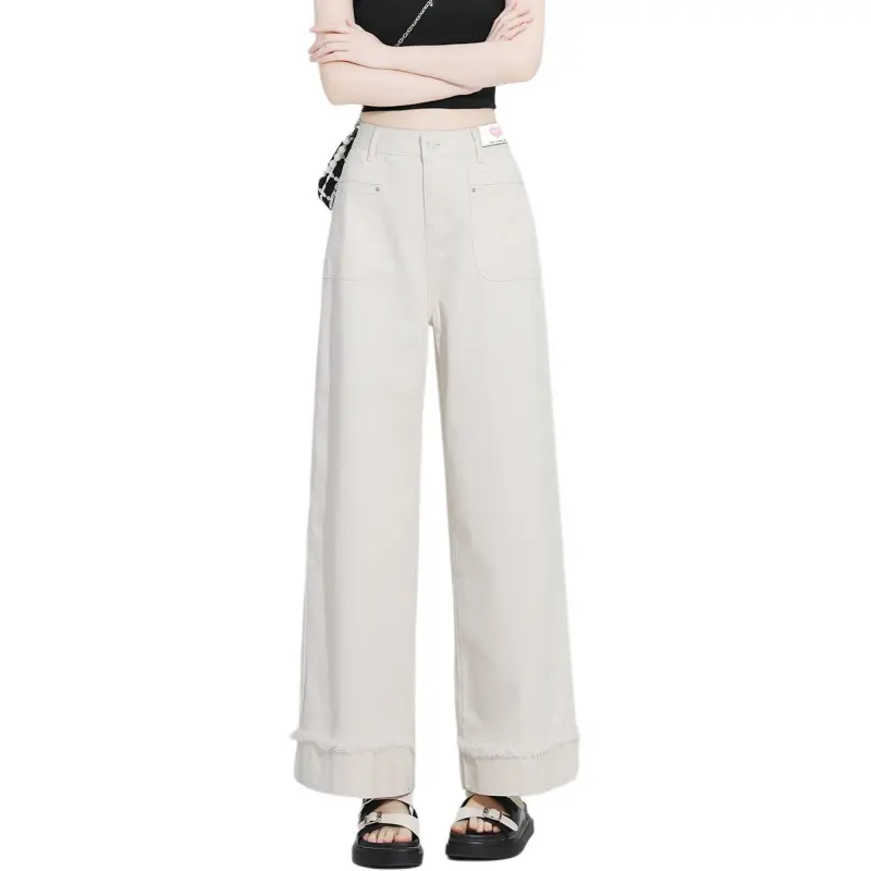 CCAABB Casual Pants Women's IVX/Apricot-2