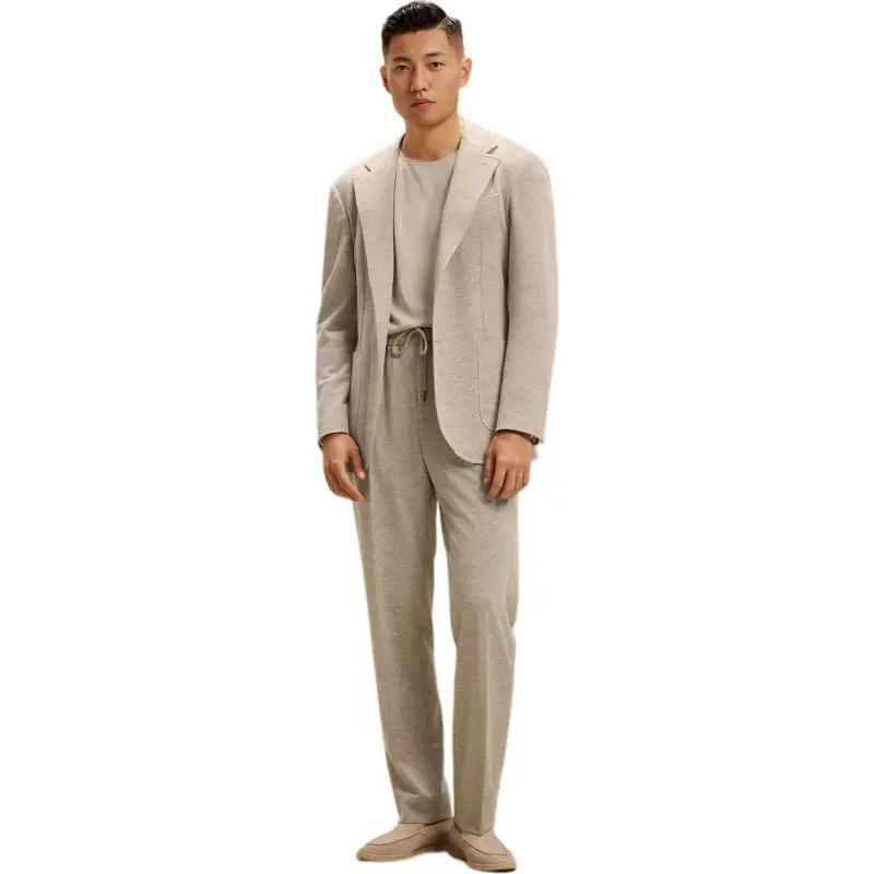 SKARO Business Suits Unisex Oats Herringbone SKV1051-1